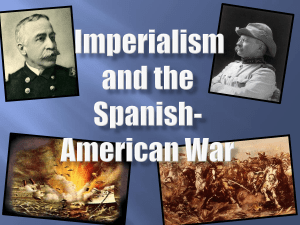 PPT - Imperialism and the Spanish