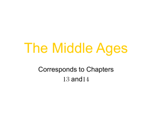 The Middle Ages - Fulton County Schools