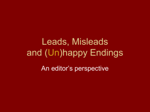 Leads, Misleads