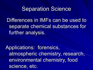 Separation Science