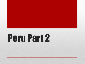 Peru Part 2