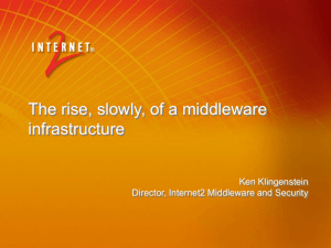 Security: Network and Middleware