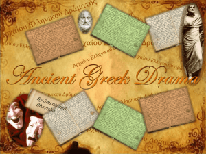 Ancient Greek Drama presentation full detailbhavisha