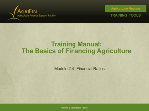 PPT - Agriculture Finance Support Facility