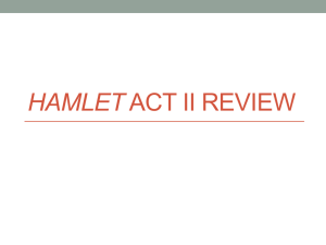 Hamlet Act II Review
