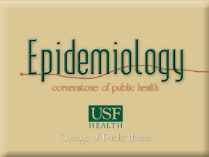 MPH in Epidemiology - USF Health