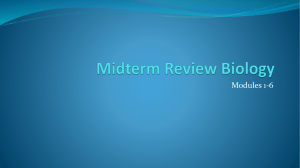Midterm Review Biology