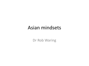 Asian Mindsets in Education