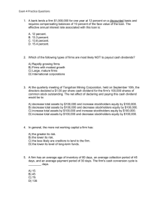 Exam 4 Practice Questions