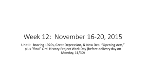 Week 12: November 17