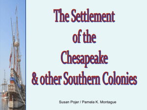 Chesapeake Colonization