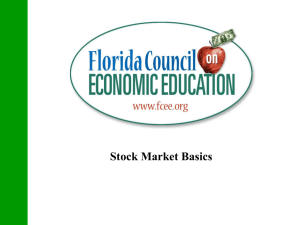 Stock Market Basics - Wikispaces