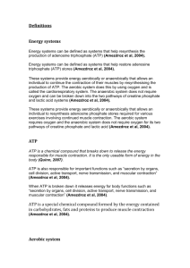 Energy System definitions