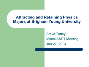 PowerPoint - Steve Turley - Brigham Young University
