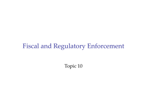 10_Fiscal and Regulatory Enforcement