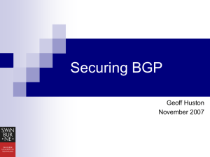 Securing BGP - blabs.apnic.net