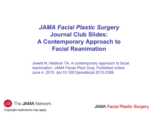 A Contemporary Approach to Facial Reanimation