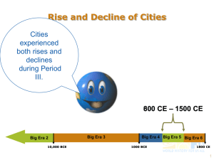 Rise and Decline Powerpoint