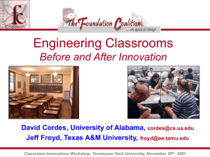 Classroom Innovations Workshop, Tennessee Tech University
