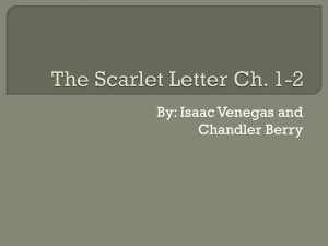 The Scarlet Letter Ch. 1-2