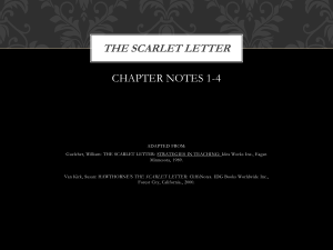 The Scarlet Letter - Wayzata Public Schools