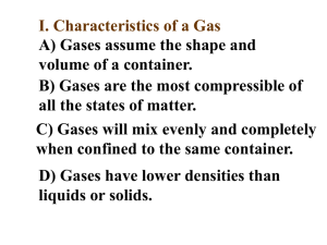 PowerPoint - Ideal Gas Law - Pressure, Volume, Temperature