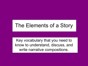 The Elements of a Story - meyers