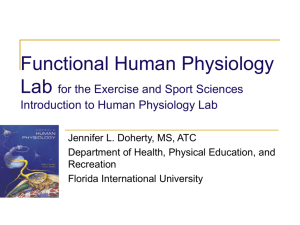 Functional Human Physiology for the Exercise and Sport