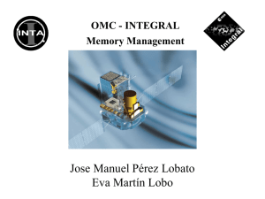 OMC-INTEGRAL Memory Management, Jose Manuel Pérez Lobato