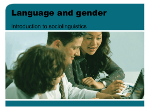 Language, gender, and politeness