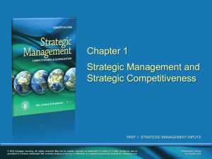 Strategic Management 11e
