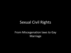 PPT: Sexual Civil Rights