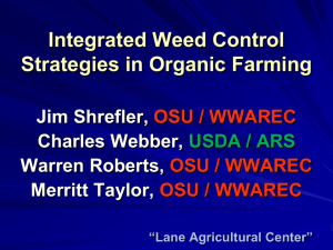 Organic - Sustainable Agriculture In Oklahoma