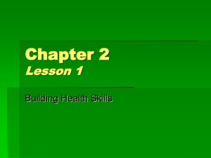 Chapter 2 Lesson 1