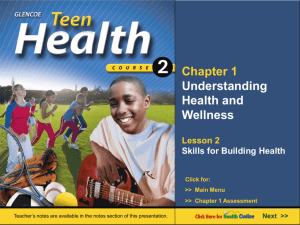 TEEN HEALTH COURSE 2