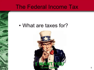 the Federal Income Tax