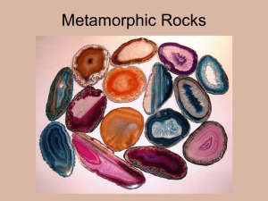 Amphibolite is a non-foliated metamorphic rock that forms through