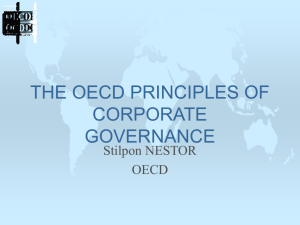 why is corporate governance important for policy