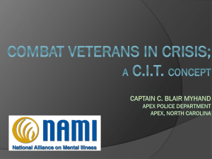 Law enforcement leadership for Returning Combat - NAMI-NC