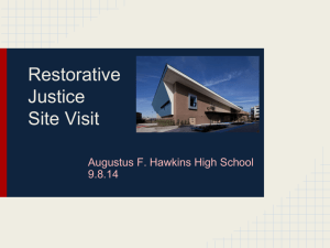 Augustus Hawkins Site Visit Report