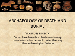 death & burial