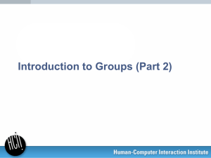 Introduction to Groups