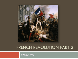 French Revolution - Duplin County Schools