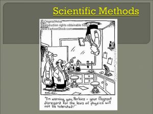 Scientific Methods