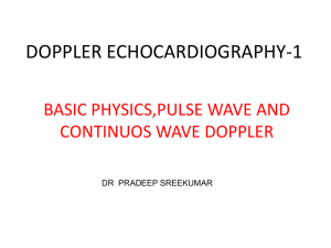 Doppler Echocardiography-1