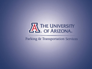 UA Parking and Transportation Services
