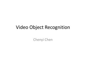 Video Object Recognition
