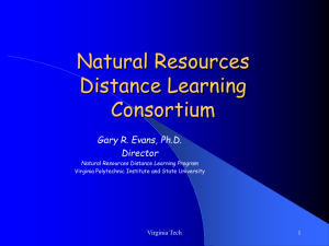 Natural Resources Distance Learning Consortium