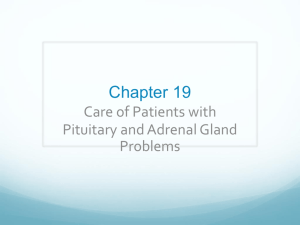 Pituitary and Adrenal Gland Dysfunction