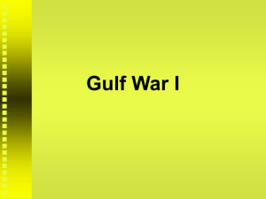 Gulf War I